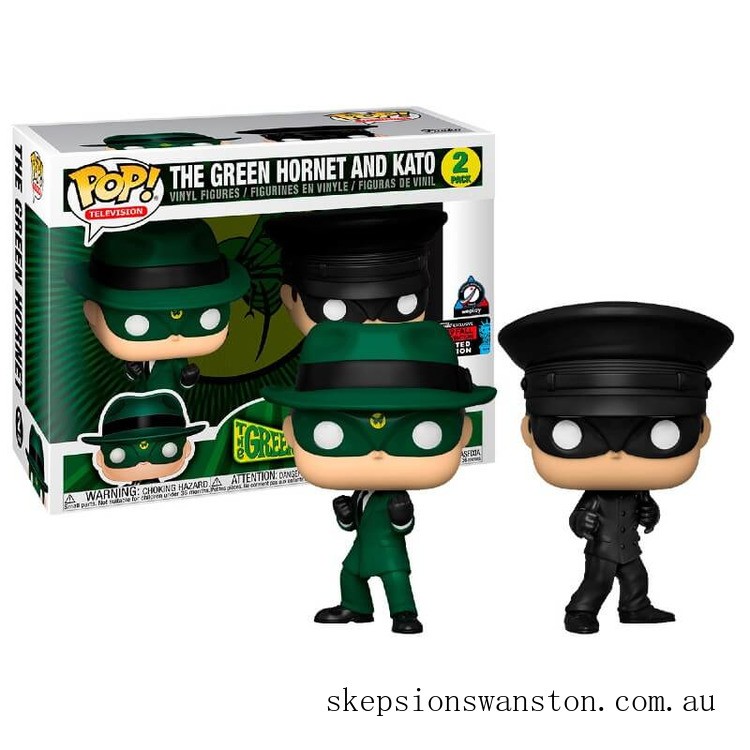 Clearance Green Hornet and Kato 2-Pack NYCC 2019 EXC Funko Pop! Vinyl