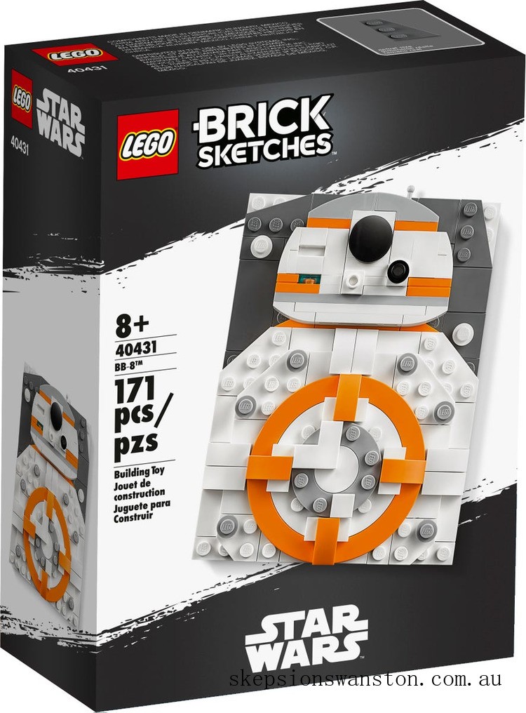 Genuine LEGO Brick Sketches™ Brick Sketches™ BB-8™