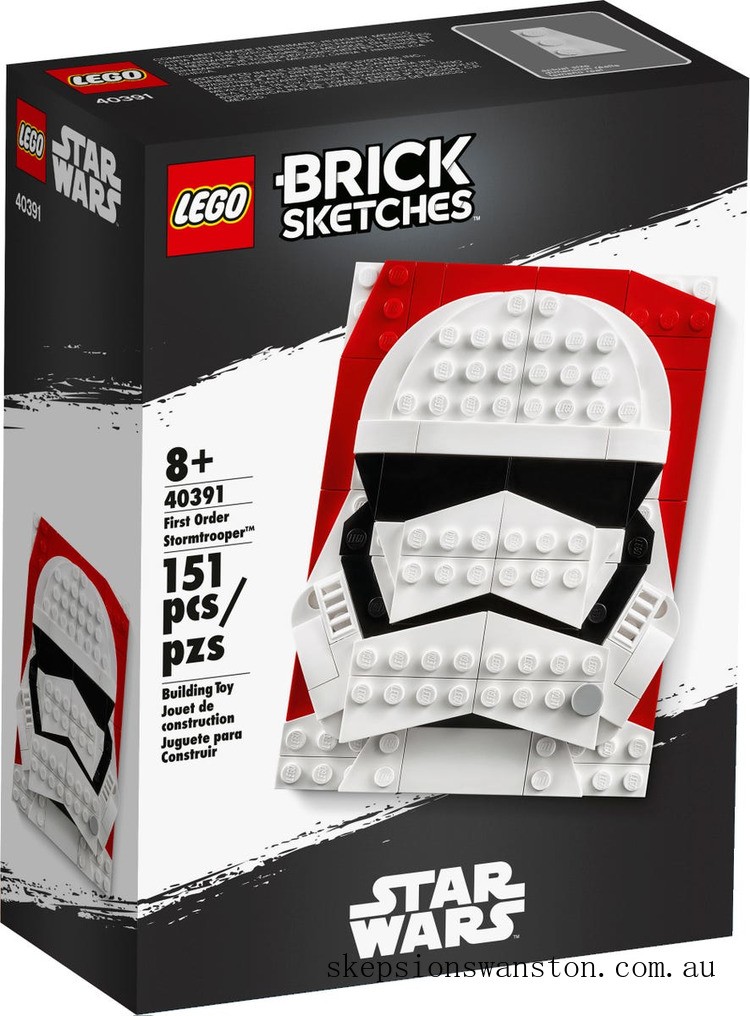 Clearance Sale LEGO Brick Sketches™ First Order Stormtrooper™