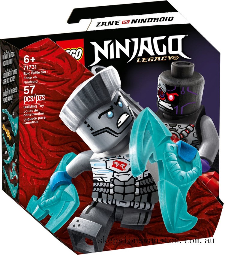 Special Sale LEGO NINJAGO® Epic Battle Set - Zane vs. Nindroid