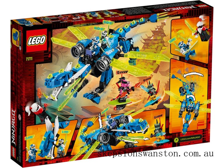 Discounted LEGO NINJAGO® Jay's Cyber Dragon