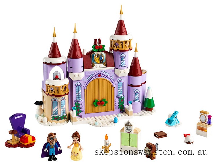 Genuine LEGO Disney™ Belle's Castle Winter Celebration