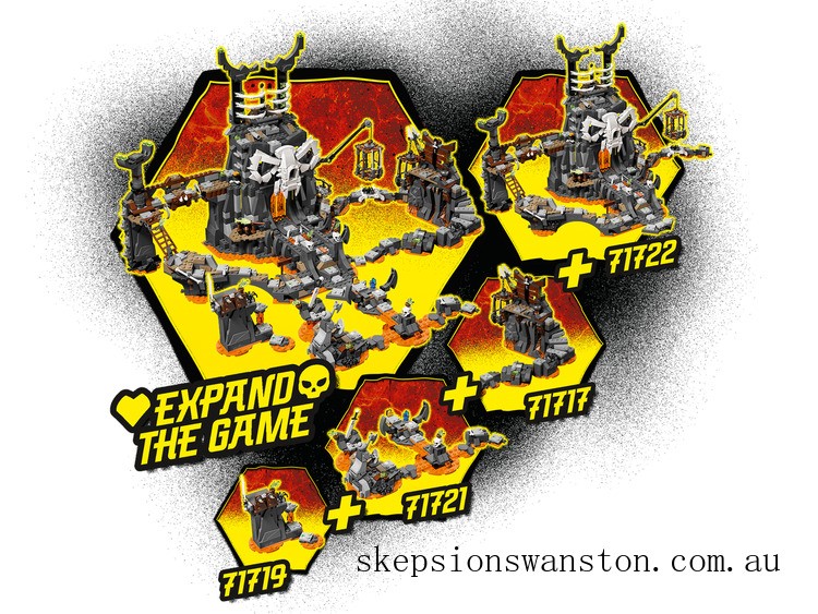 Genuine LEGO NINJAGO® Journey to the Skull Dungeons