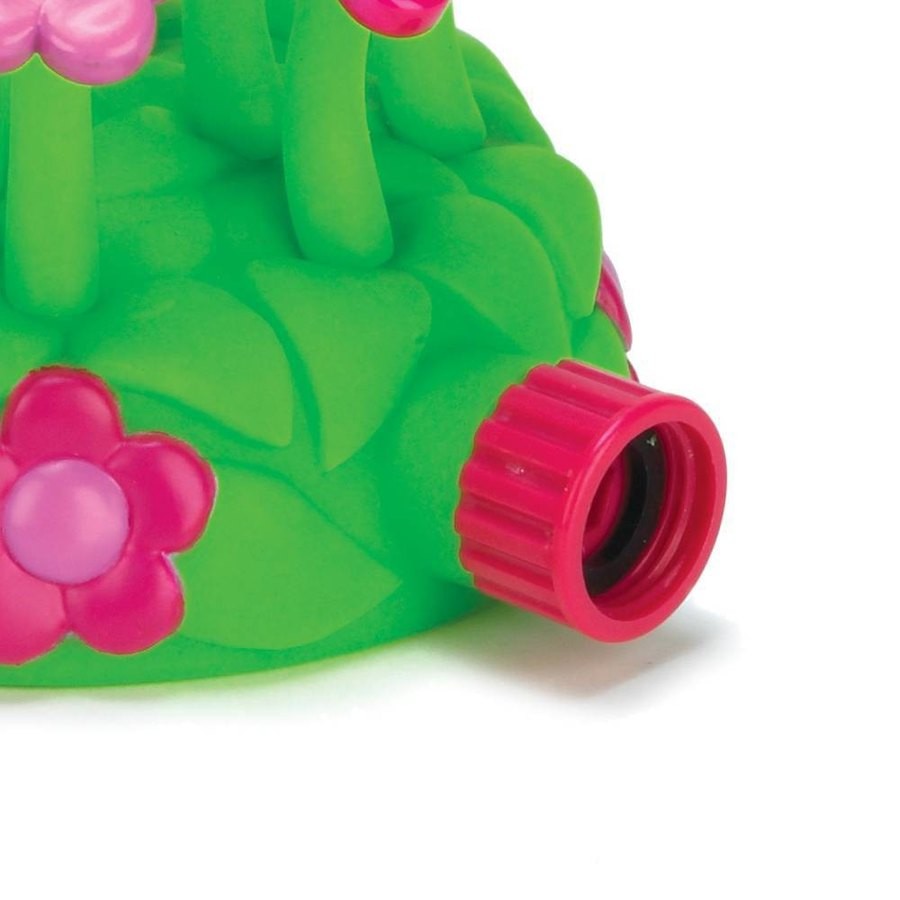 Limited Sale Melissa & Doug Sunny Patch Blossom Bright Sprinkler Toy With Hose Attachment, Kids Unisex