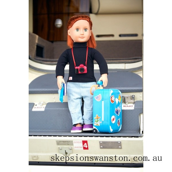 Genuine Our Generation Well Travelled Luggage Set