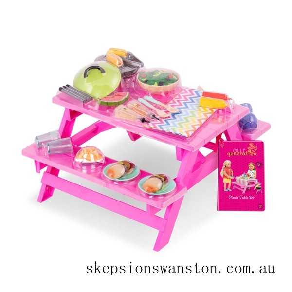 Special Sale Our Generation Picnic Table Set