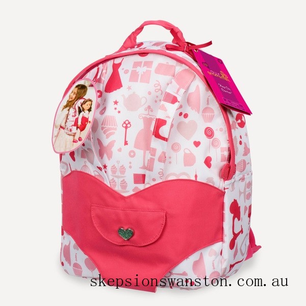 Clearance Sale Our Generation Hop On Doll Carrier Back Pack - Party