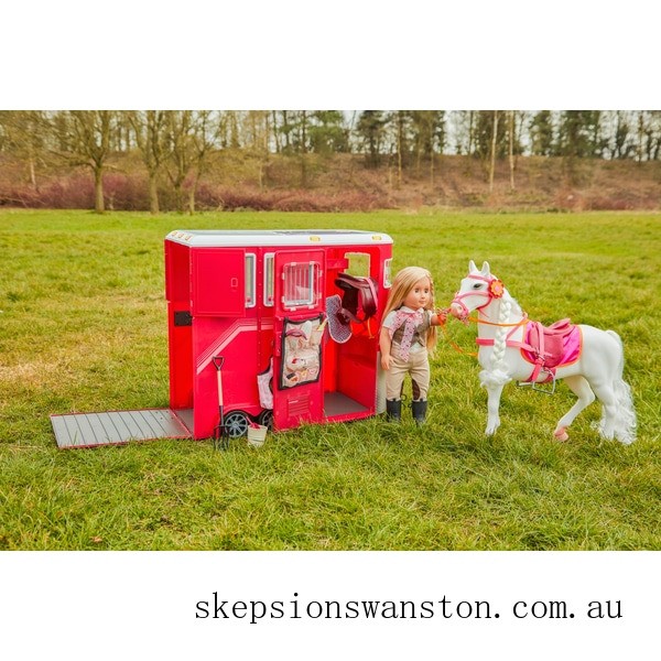 Special Sale Our Generation Mane Attraction Horse Trailer