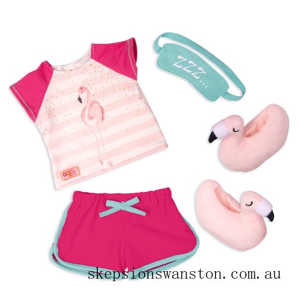 Special Sale Our Generation Flamingo Dreaming Outfit