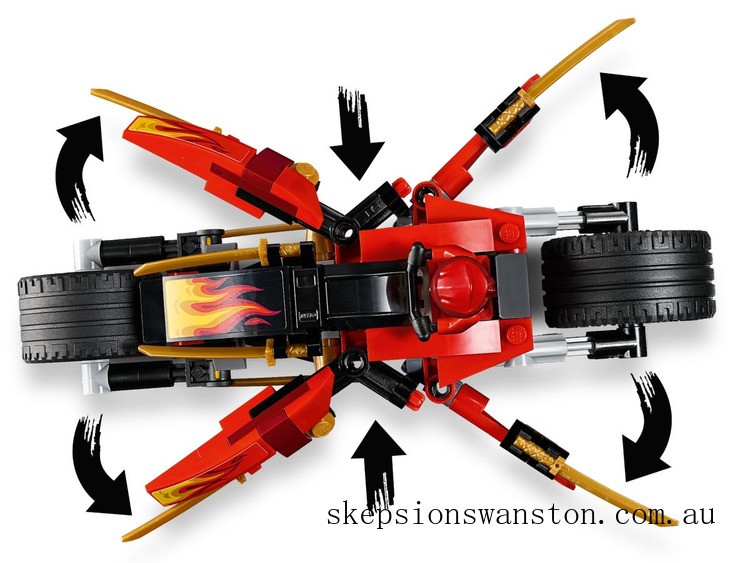 Special Sale LEGO NINJAGO® Kai's Blade Cycle & Zane's Snowmobile
