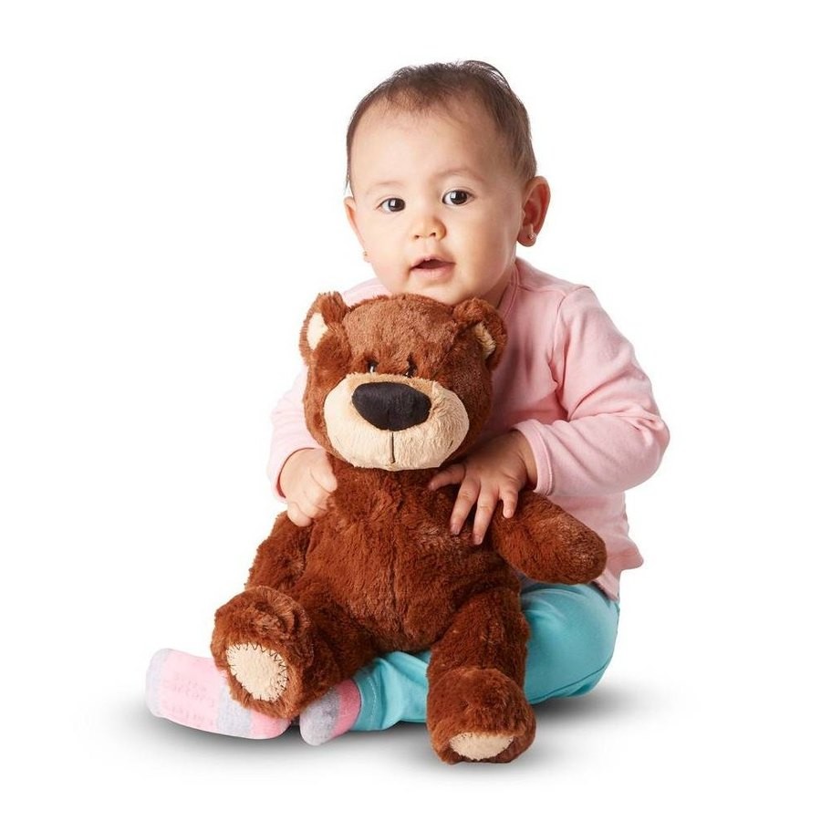 Best Melissa & Doug BonBon Bear - Teddy Bear Stuffed Animal (15 inches tall)