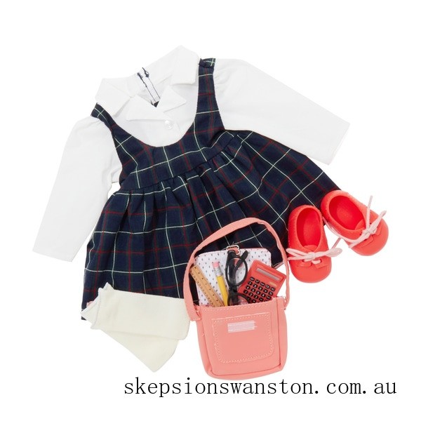 Clearance Sale Our Generation Deluxe School Uniform Outfit