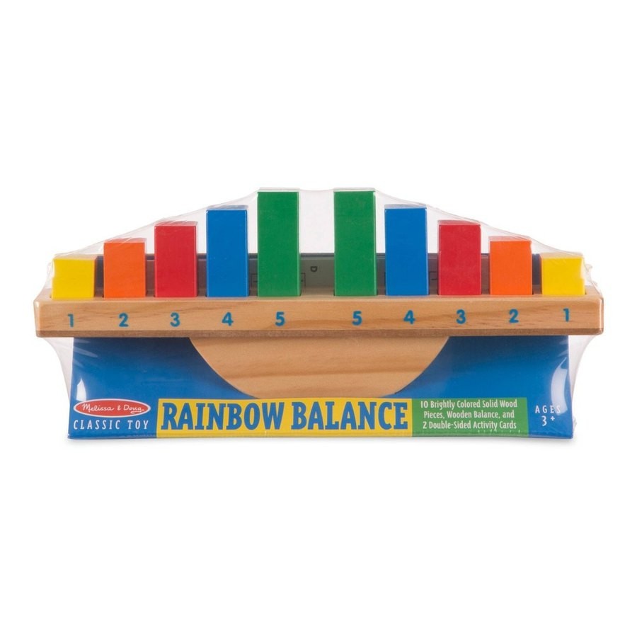 Limited Sale Melissa & Doug Rainbow Balance