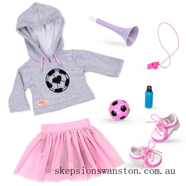 Outlet Sale Our Generation Deluxe Soccer Outfit