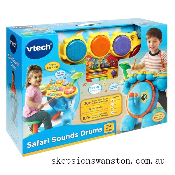 Clearance Sale VTech Safari Sounds Drums