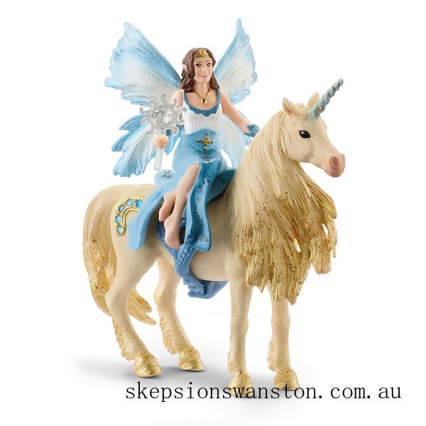 Discounted Schleich Eyela Riding On a Golden Unicorn