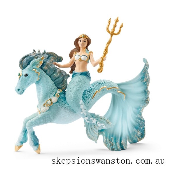 Special Sale Schleich Mermaid Eyela on Underwater Horse