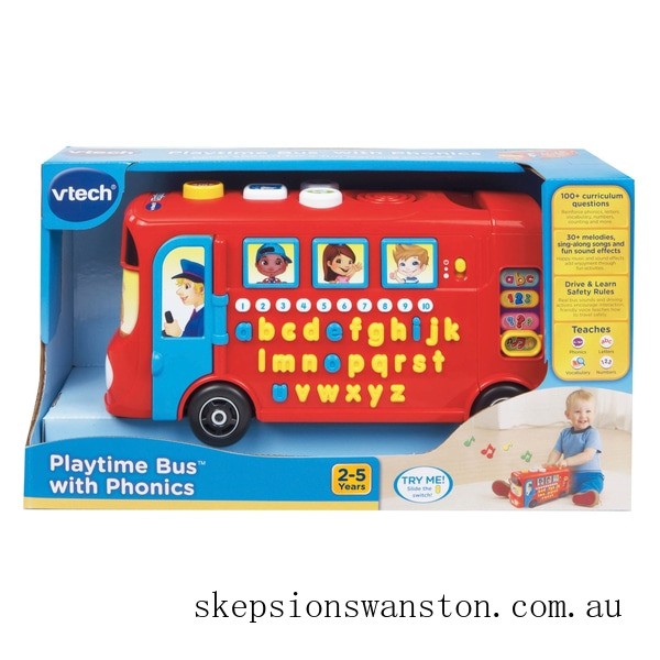 Genuine VTech Playtime Bus with Phonics
