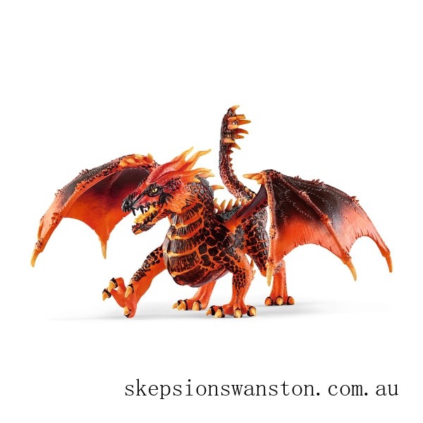 Genuine Schleich Eldrador Lava Dragon