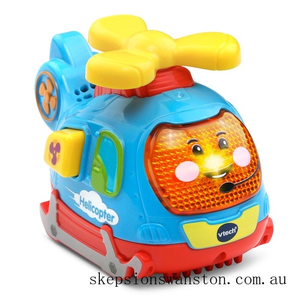 Genuine VTech Toot-Toot Push and Spin Helicopter