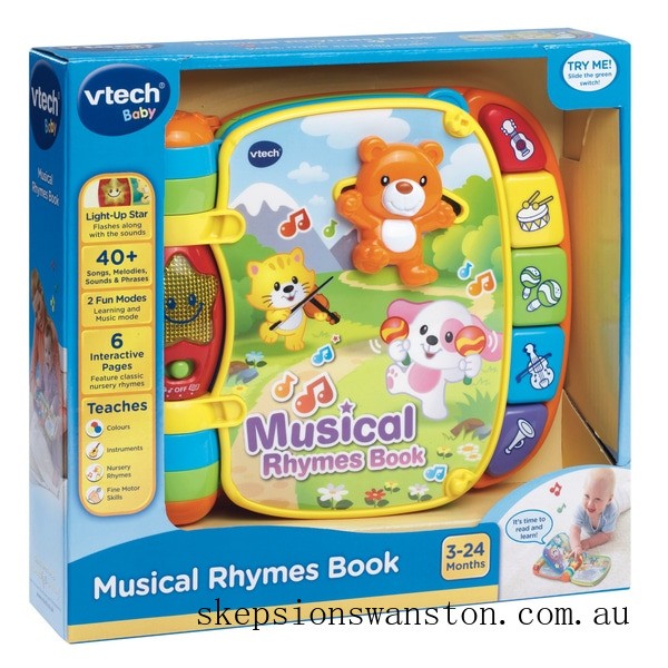 Special Sale VTech Musical Rhymes Book