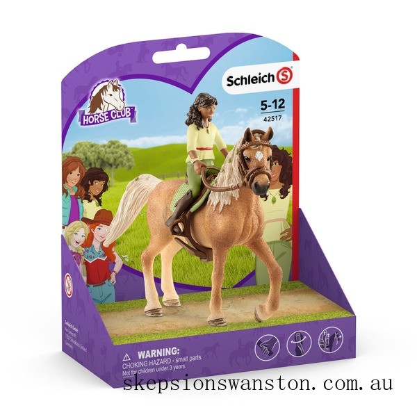 Special Sale Schleich Horse Club and Rider Sarah and Mystery