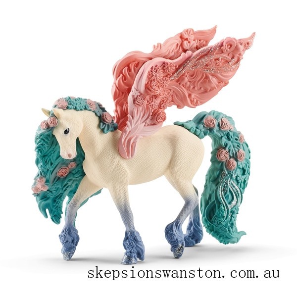 Discounted Schleich Floral Pegasus