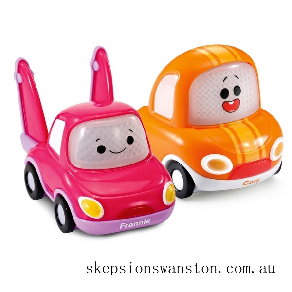 Genuine VTech Toot-Toot Cory Carson Cory & Frannie Mini Duo 2 Pack