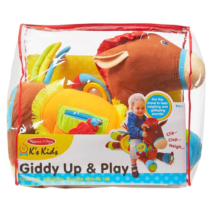 Limited Sale Melissa & Doug Giddy-Up and Play Baby Activity Toy - Multi-Sensory Horse