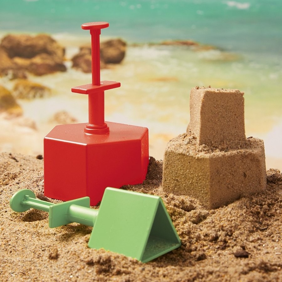 Limited Sale Melissa & Doug Sandblox Sand Shape-and-Mold Tool Set