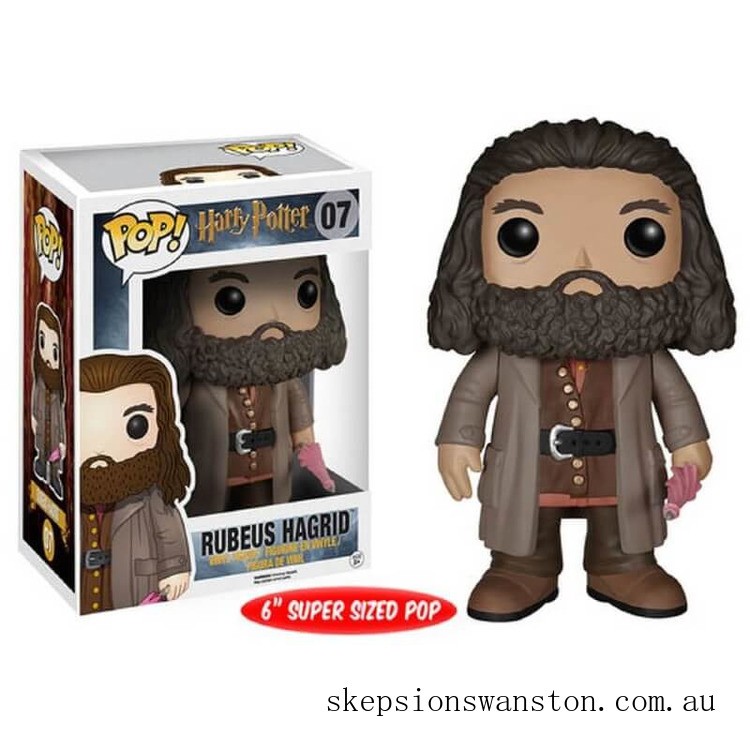 Limited Only Harry Potter Rubeus Hagrid 6 Inch Funko Pop! Vinyl
