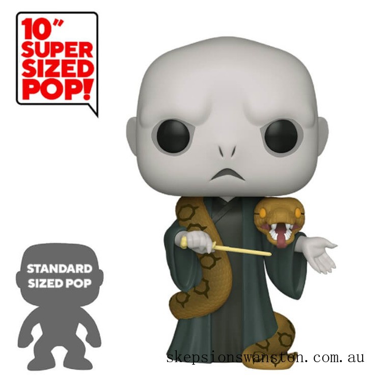 Limited Only Harry Potter Voldemort with Nagini 10-Inch Funko Pop! Vinyl