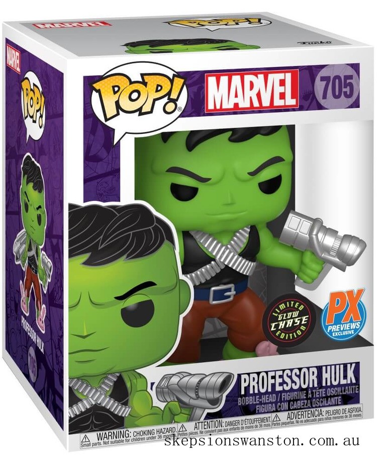 Limited Only PX Previews Marvel Professor Hulk 6" EXC Funko Pop! Vinyl