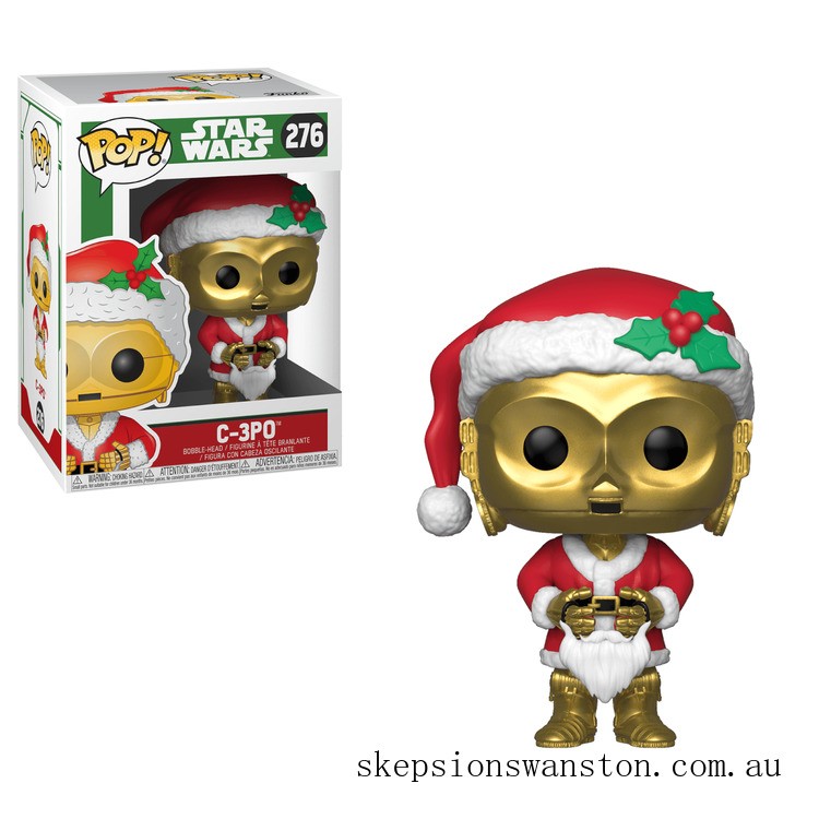 Limited Only Star Wars Holiday - C-3PO as Santa Funko Pop! Vinyl