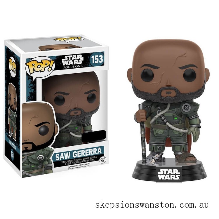 Limited Only Star Wars: Rogue 1 - Saw Gererra EXC Funko Pop! Vinyl