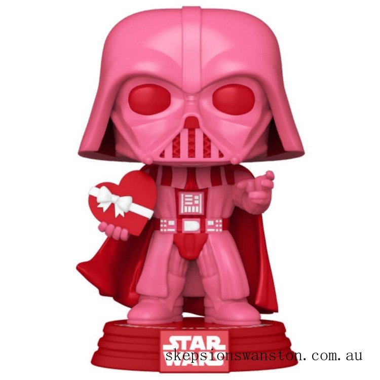 Limited Only Star Wars Valentines Vader with Heart Funko Pop! Vinyl