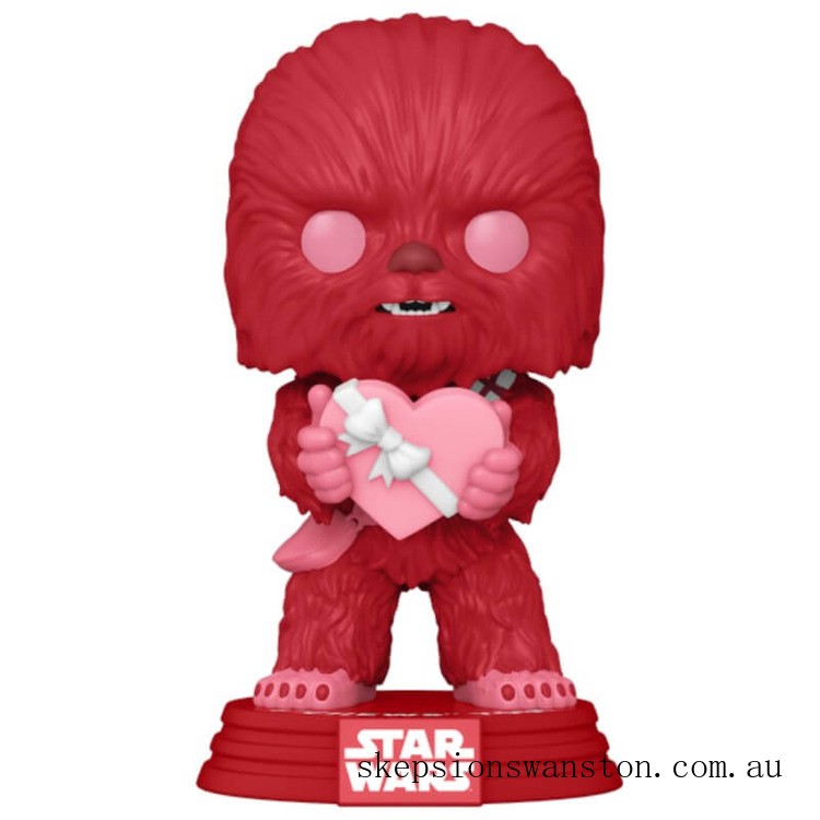 Limited Only Star Wars Valentines Cupid Chewbacca Funko Pop! Vinyl