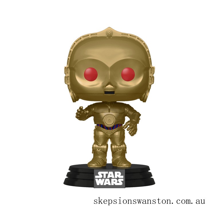 Limited Only Star Wars: Rise of the Skywalker - C-3PO (Red Eyes) Funko Pop! Vinyl