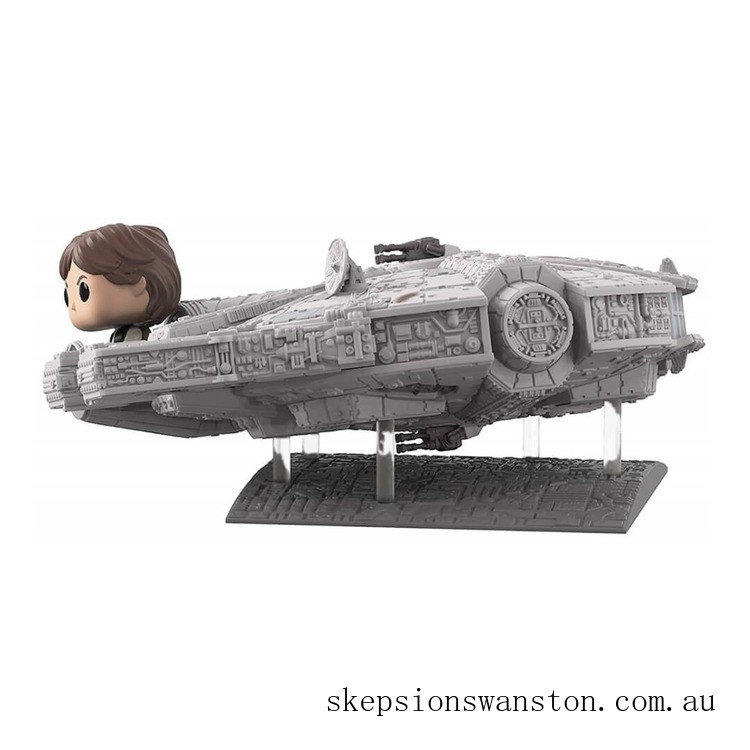 Limited Only Star Wars Millennium Falcon with Han Solo EXC Funko Pop! Deluxe