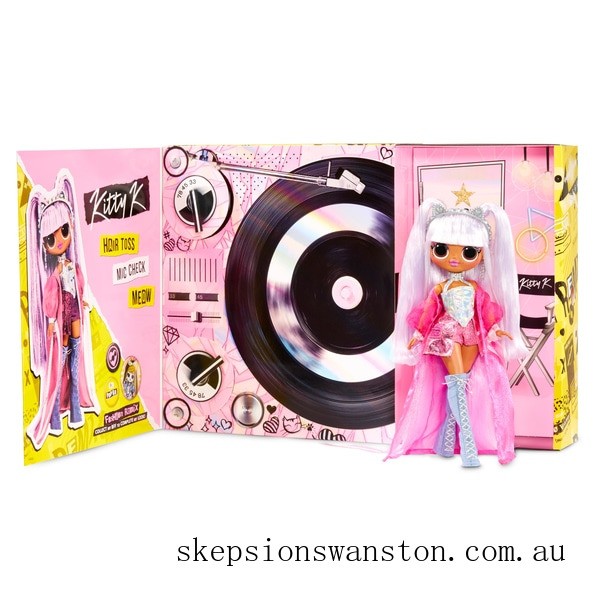 Clearance Sale L.O.L. Surprise! O.M.G. Remix Kitty K Fashion Doll