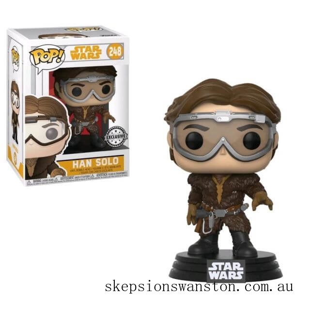 Limited Only Star Wars Solo Han Solo with Goggles EXC Funko Pop! Vinyl