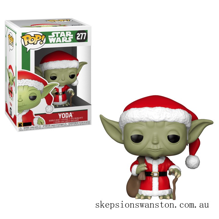 Limited Only Star Wars Holiday - Santa Yoda Funko Pop! Vinyl