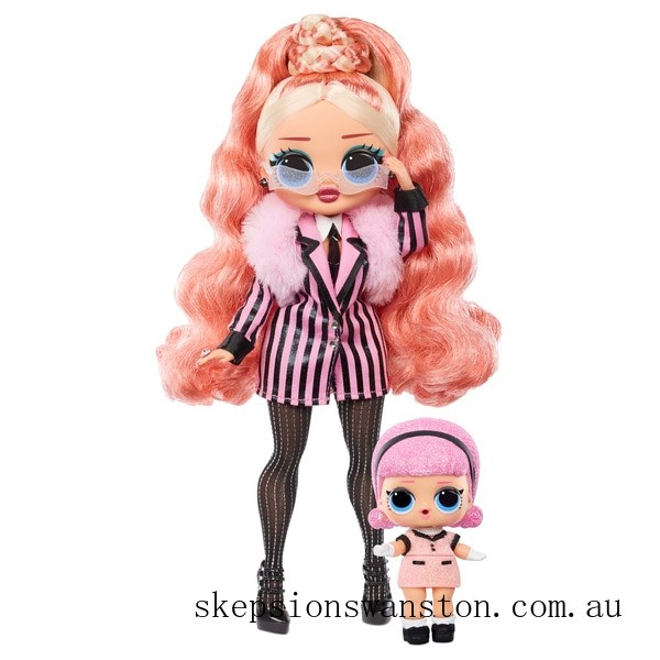 Outlet Sale L.O.L. Surprise! O.M.G. Winter Chill Big Wig & Madame Queen Doll with 25 Surprises