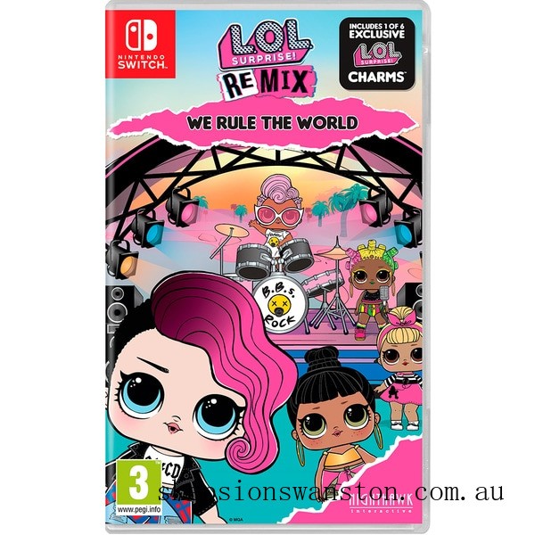 Genuine L.O.L. Surprise! Remix: We Rule the World Nintendo Switch