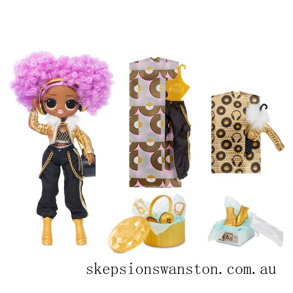 Discounted L.O.L. Surprise! O.M.G. 24K D.J. Fashion Doll with 20 Surprises