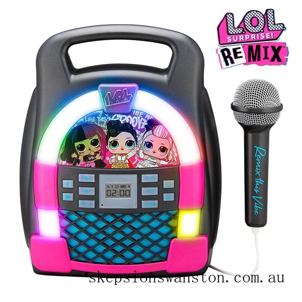 Genuine L.O.L Surprise! Remix Bluetooth Karaoke Machine