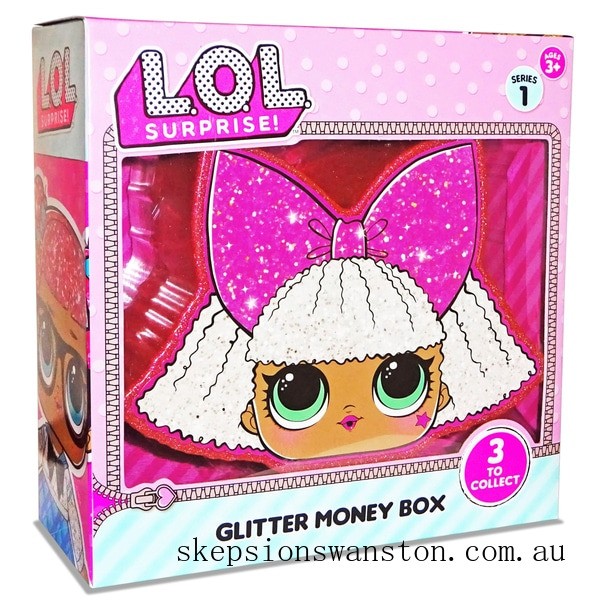 Clearance Sale L.O.L Surprise! Glitter Money Box Assortment