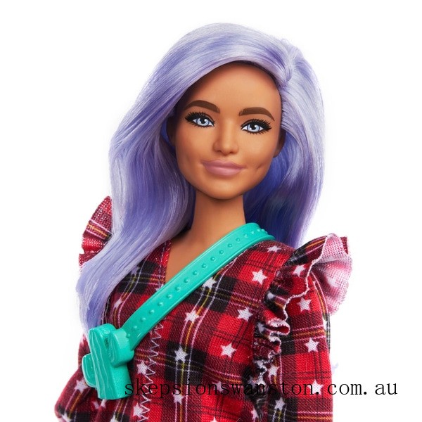 Special Sale Barbie Fashionista Doll 157 Red Checkered Dress
