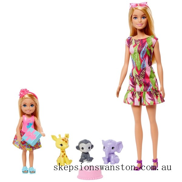 Special Sale Barbie and Chelsea The Lost Birthday Dolls and Pets Set