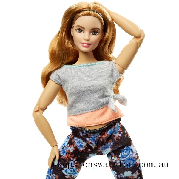 Discounted Barbie Made to Move Strawberry Blonde Doll
